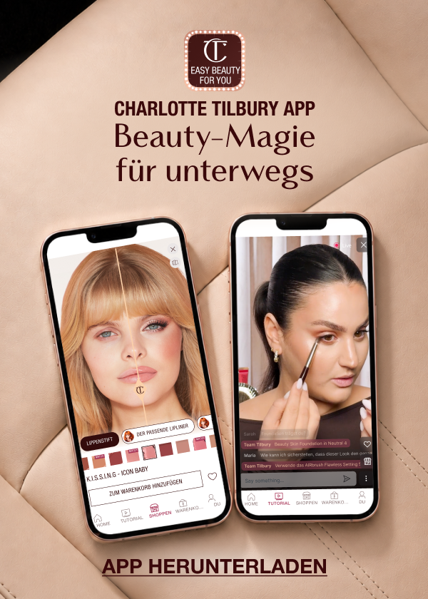 Charlotte Tilbury App Beauty-Magie für unterwegs