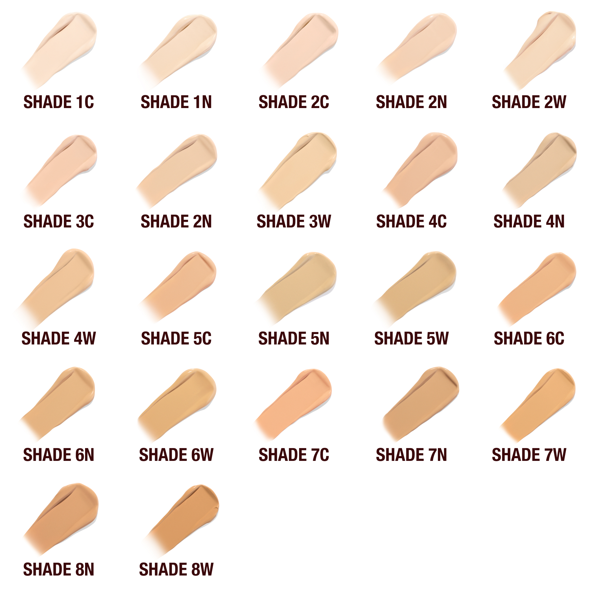 AIRBRUSH FLAWLESS FOUNDATION TEXTURE SWATCH 1 