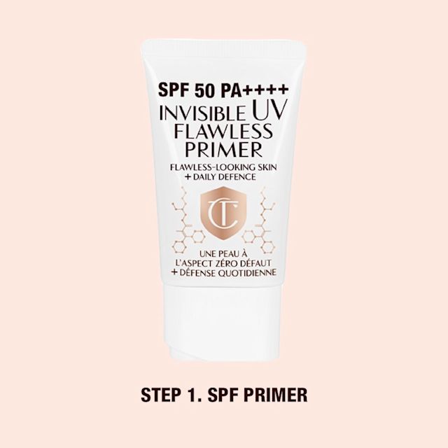 Step 1 in your order of makeup steps: face primer