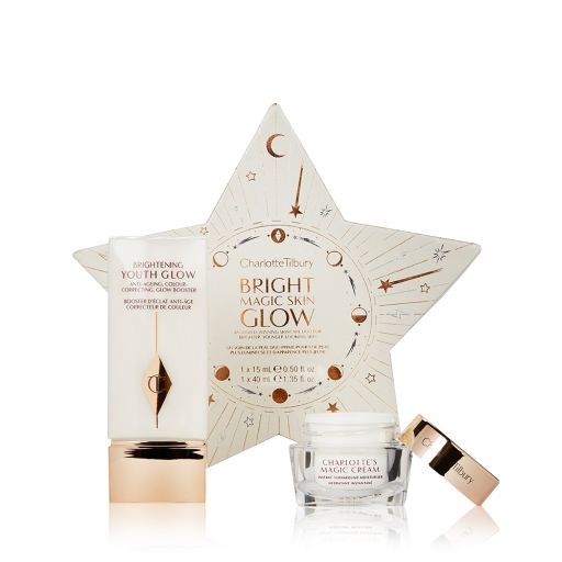 Bright Magic Skin Kit Pack Shot with Brightening Youth Glow and Travel Size Magic Cream