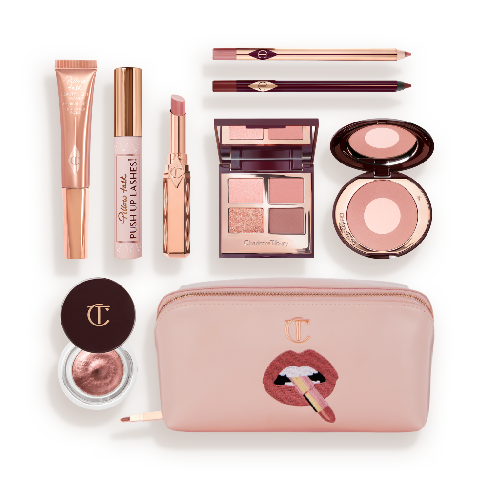 The Ultimate Pillow Talk Kit: Pillow Talk Makeup Look | Charlotte