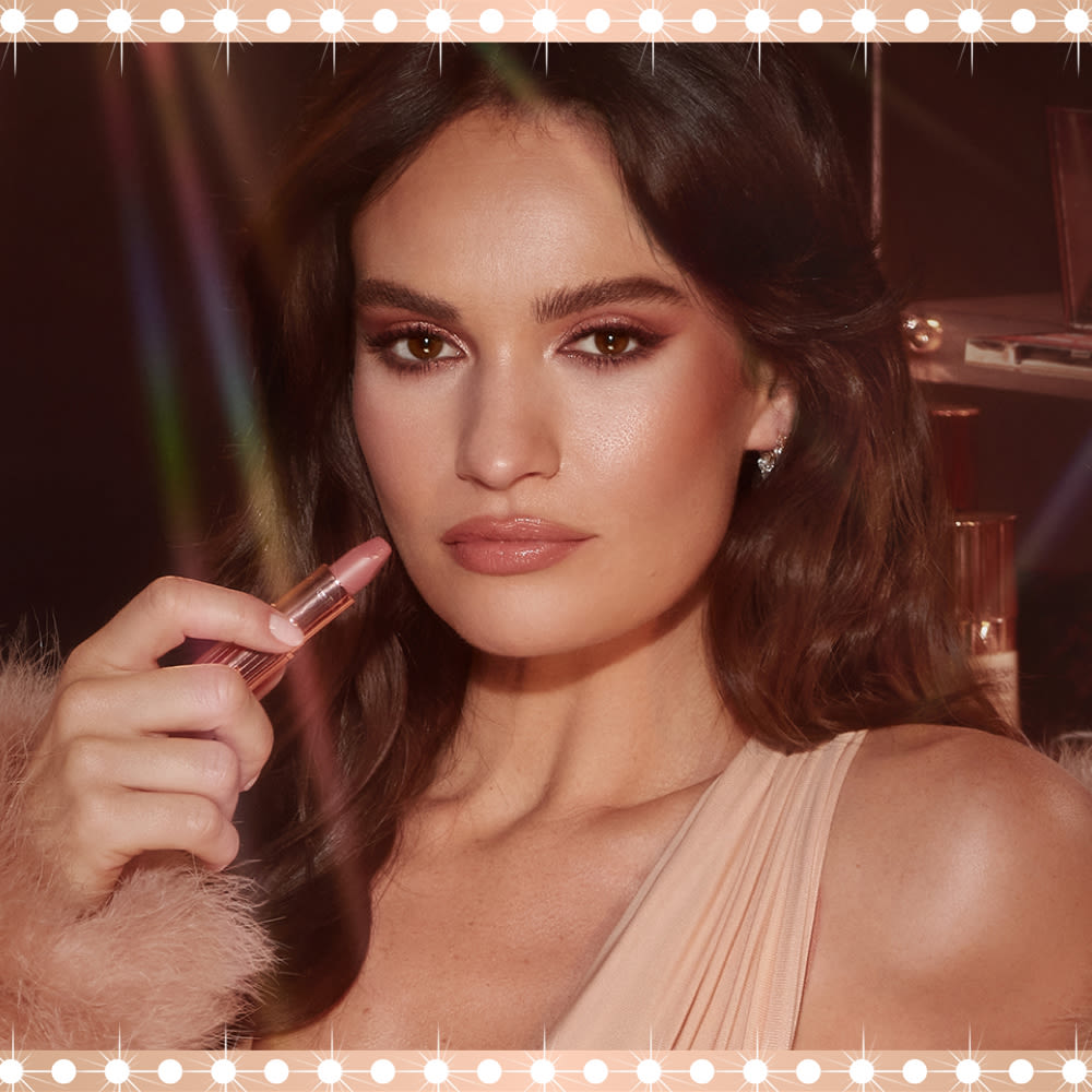 Lily James at the British Fashion Awards