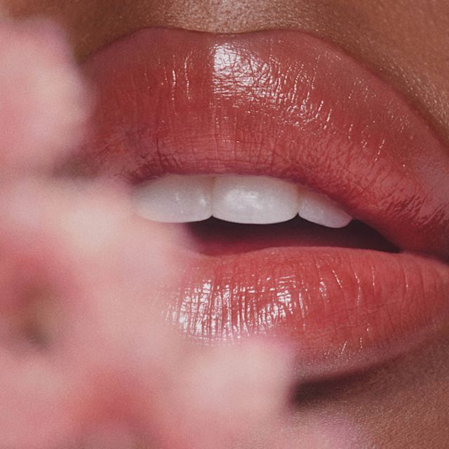 Lip liner and lipstick combination blushed jam + pillow talk medium