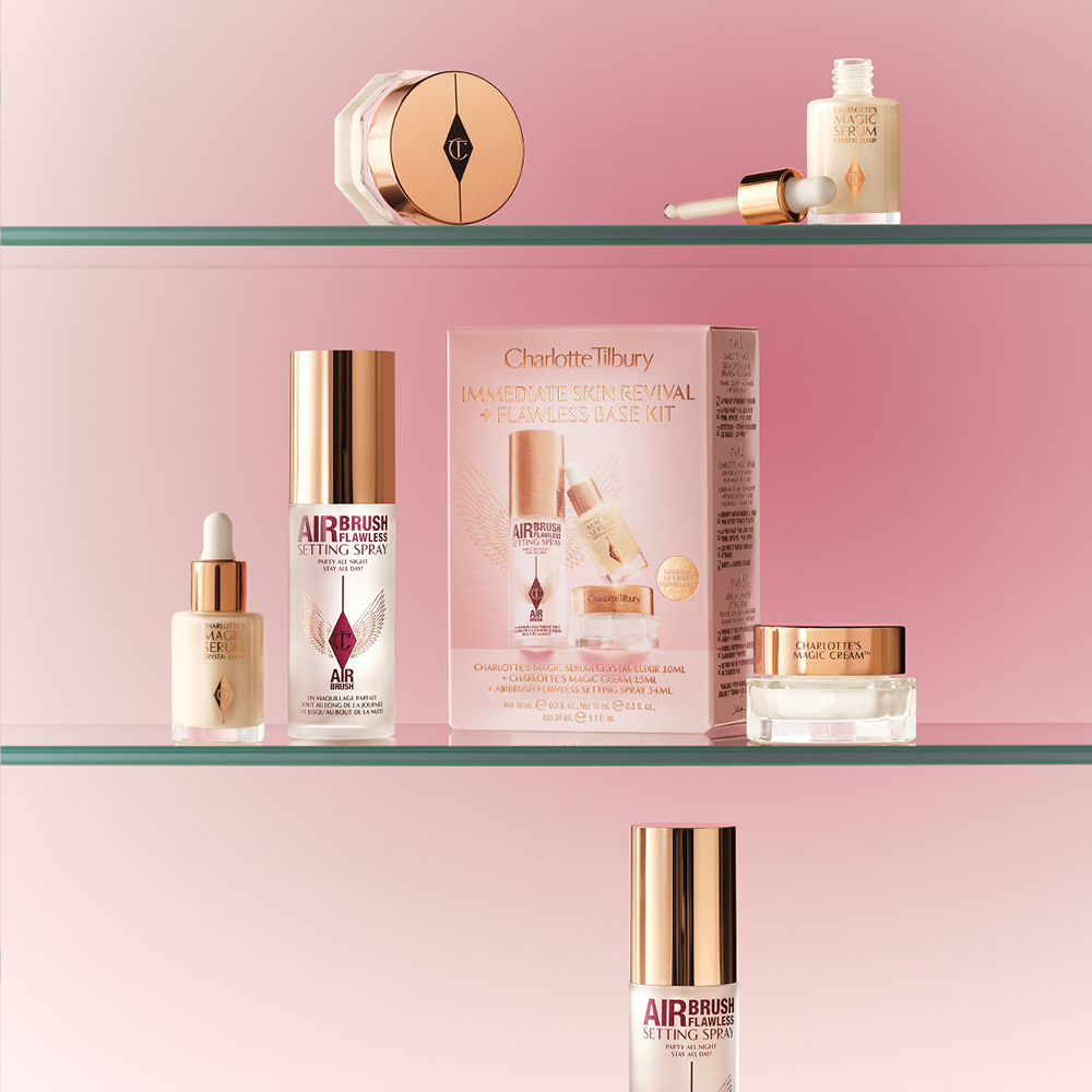 253047 Skincare Sets 26 sl CB Immediate Skin Revival Flawless Base Kit Creative Still 1000x1000 (1)