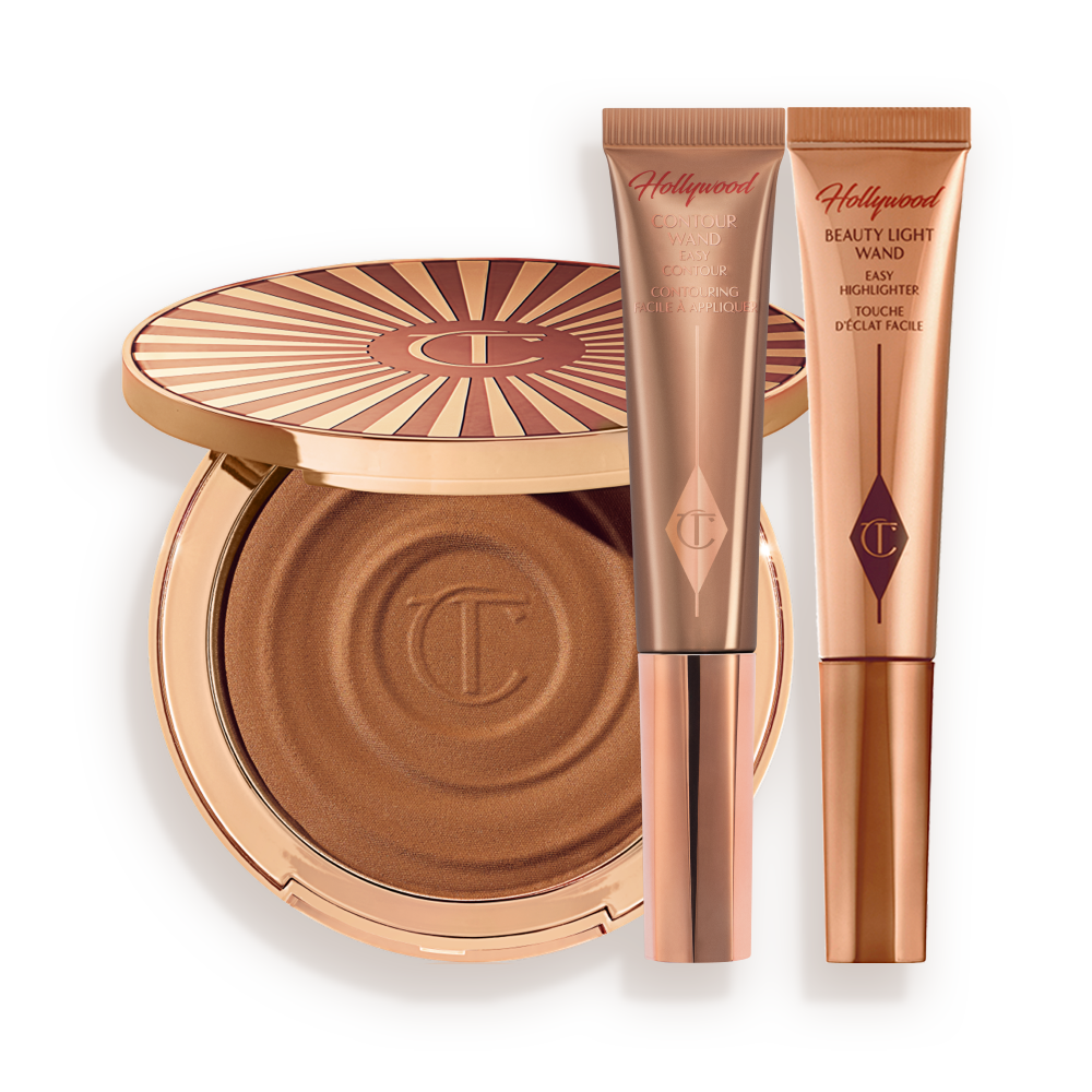Charlotte&#x27;s Sculpt, Bronze &amp; Glow Kit