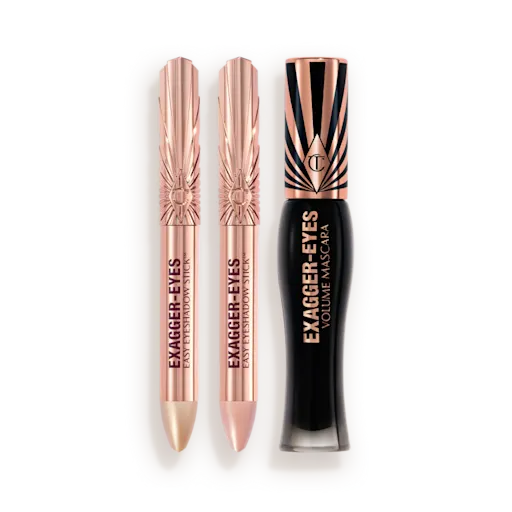 EXAGGER-EYES EASY EYESHADOW & MASCARA TRIO