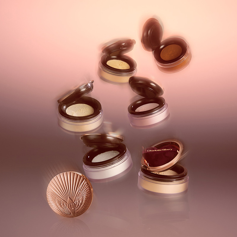 Loose setting powder