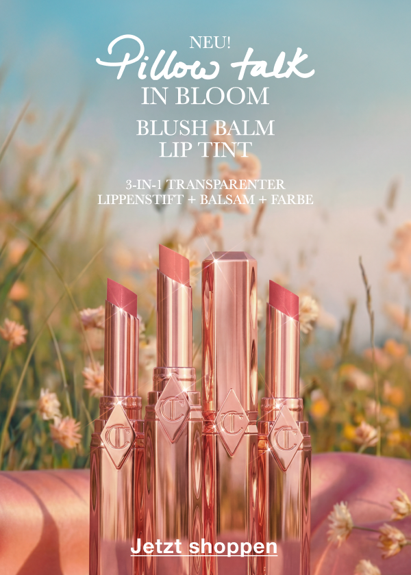 NEU! PILLOW TALK IN BLOOM BLUSH BALM LIP TINT 3-IN-1 TRANSPARENTER LIPPENSTIFT + BALSAM + FARBE  6 FRISCH GEKÜSSTE FARBTÖNE!