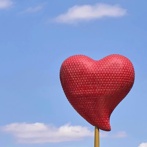 a heart symbol 