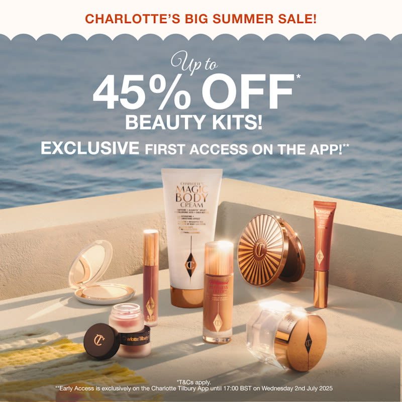 Charlotte Tilbury Summer Beauty Sale up to 45% off