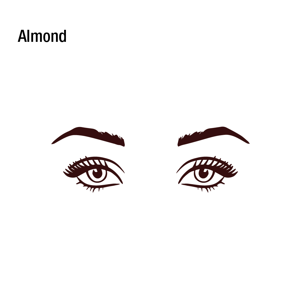 Almond Eye Shape graphic