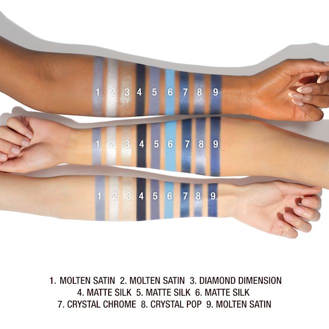 Charlotte's Palette of Beautifying Eye Trends: Limited-Edition Blue Eyeshadow Palette Charlotte's Palette of Beautifying Eye Trends: Limited-Edition Blue Eyeshadow Palette