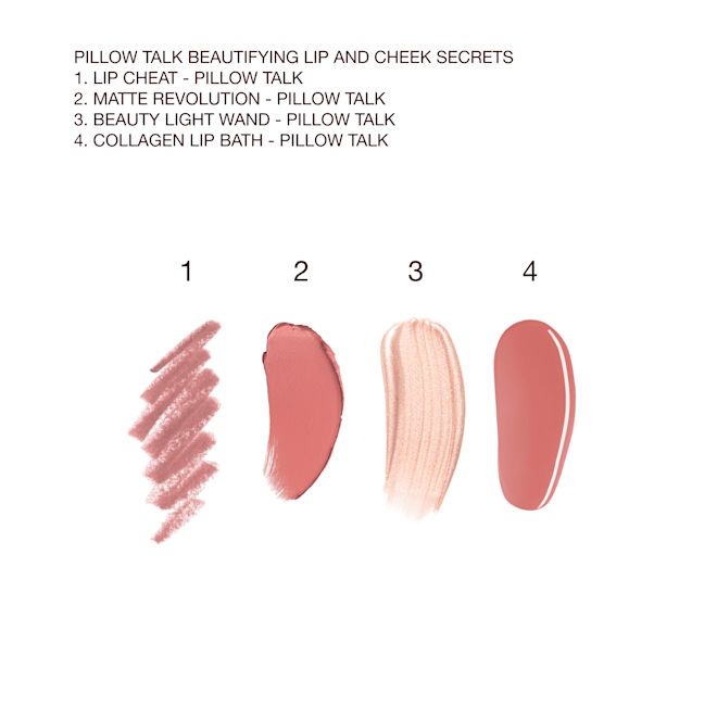 Pillow Talk Beautifying Lip And Cheek Secrets swatches Pillow Talk Beautifying Lip And Cheek Secrets swatches