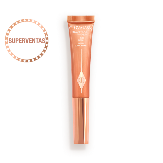 Glowgasm Beauty Light Wand Peachgasm, abierto Glowgasm Beauty Light Wand Peachgasm, abierto
