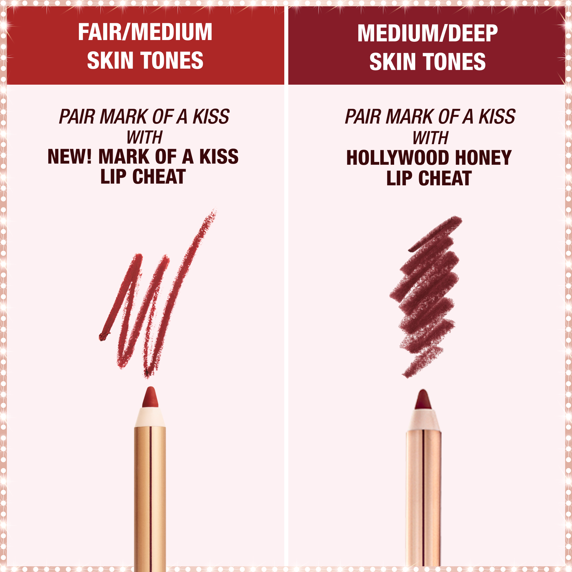 Mark of a Kiss Lipstick - perfect pairing