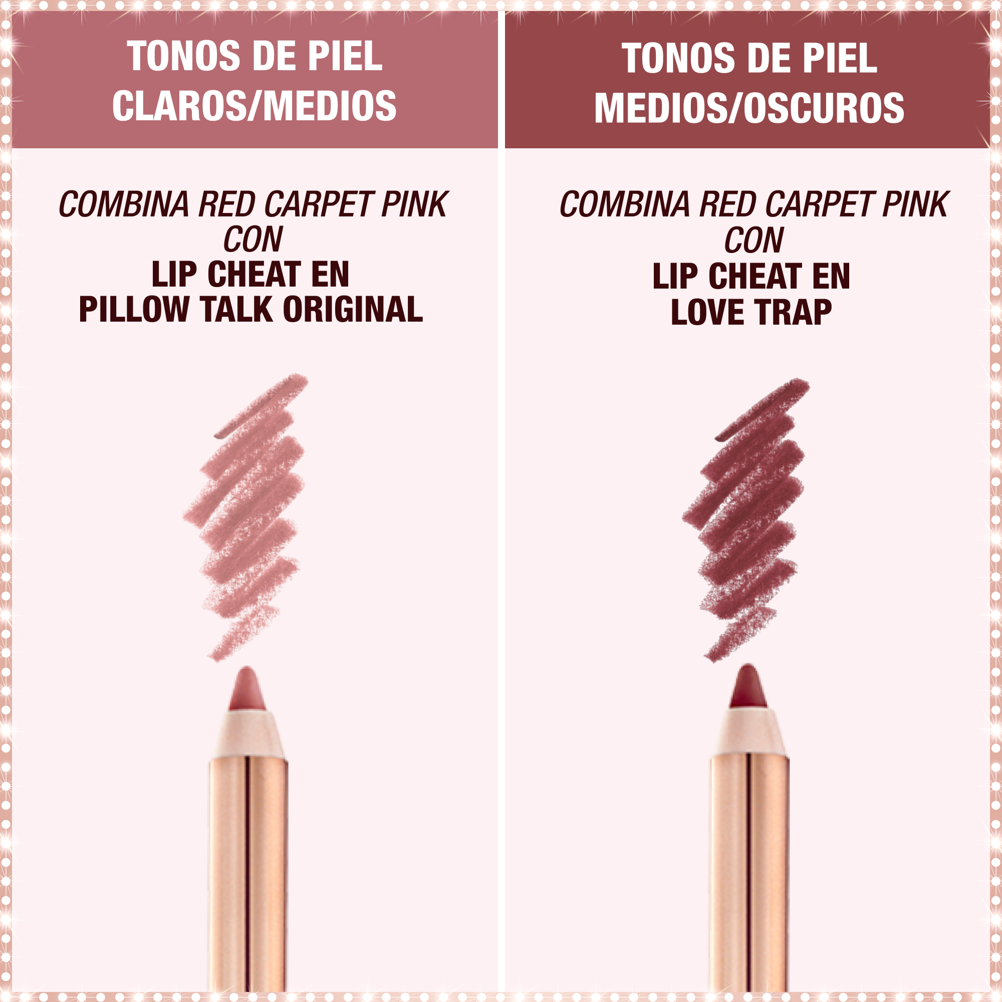 Labial Red Carpet Pink - la combinación perfecta