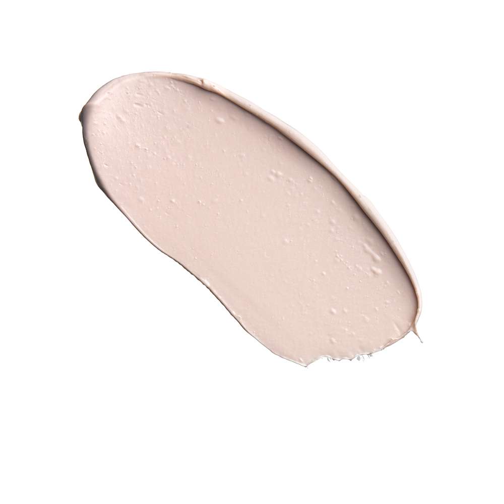 Muestra de capa fina de la fórmula de la mascarilla de arcilla