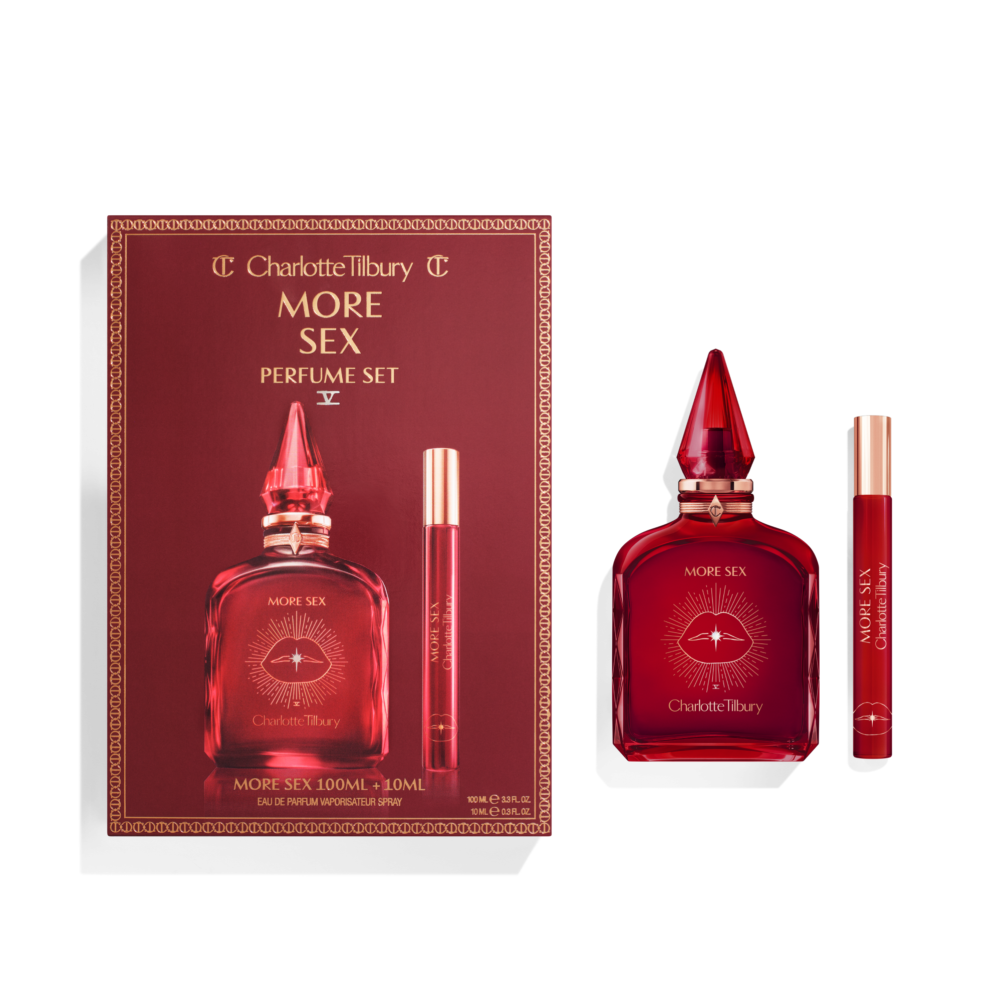 ☆Charlotte Tilbury☆ More Sex Eau de Parfum 香水 More Sex 10ml: Musky Sandalwood Fragrance Edp | Charlotte
