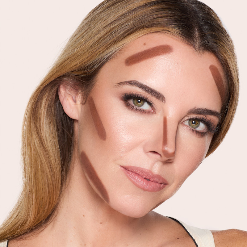 How to contour your nose with Hollywood Contour Wand