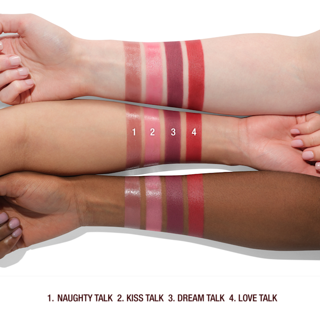 PILLOW TALK LOVE EFFECT LIPSTICK swatches PILLOW TALK LOVE EFFECT LIPSTICK swatches