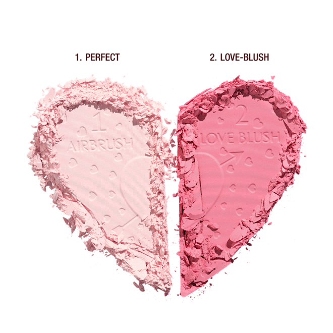 Pillow Talk Beauty Soulmates Face Palette in Flawless Pink: Pink Setting Powder + Blush Pillow Talk Beauty Soulmates Face Palette in Flawless Pink: Pink Setting Powder + Blush