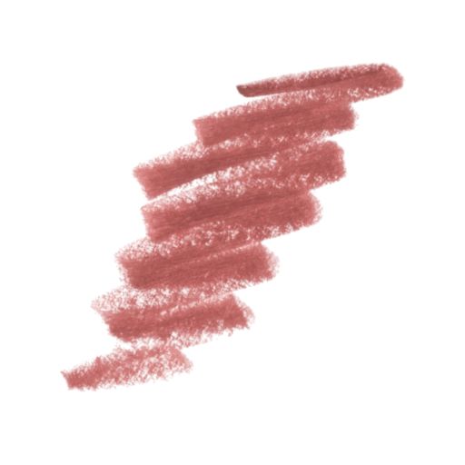 Zoomed-in swatch of a matte, nude-pink lip shade. 