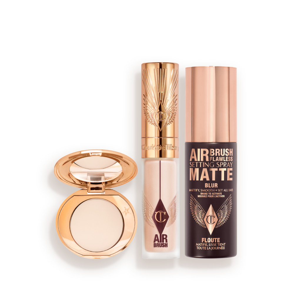 Charlotte Tilbury Airbrush Flawless Touch-up & Go Kit - Face Kit In Multi