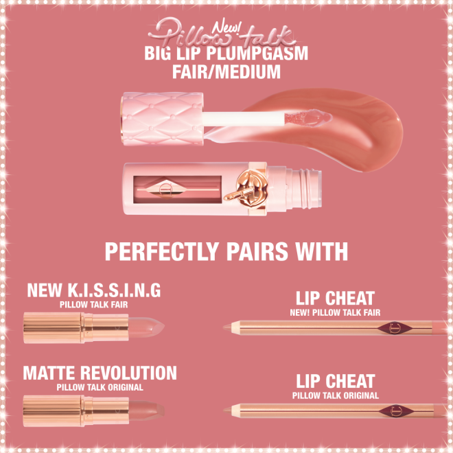 Pillow Talk Perfect, Plump Pout Lip Trio - perfect pairings