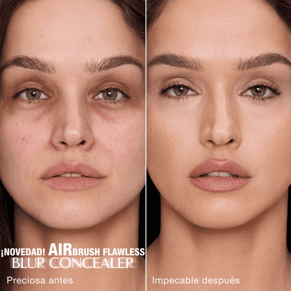 ¡NOVEDAD! AIRBRUSH CONCEALER ANTES + DESPUÉS