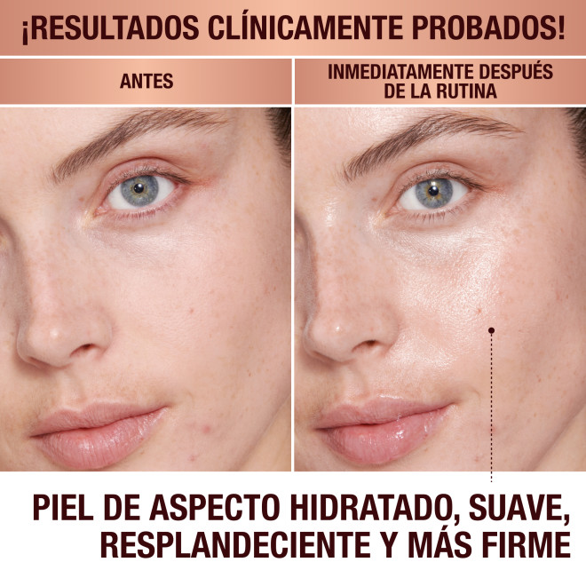 Antes y después de la Magic Cream