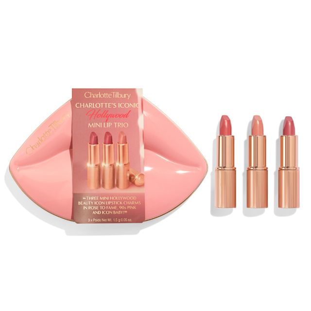 Packshot Hollywood Iconic Mini Lip Trio 2025 pour le blog