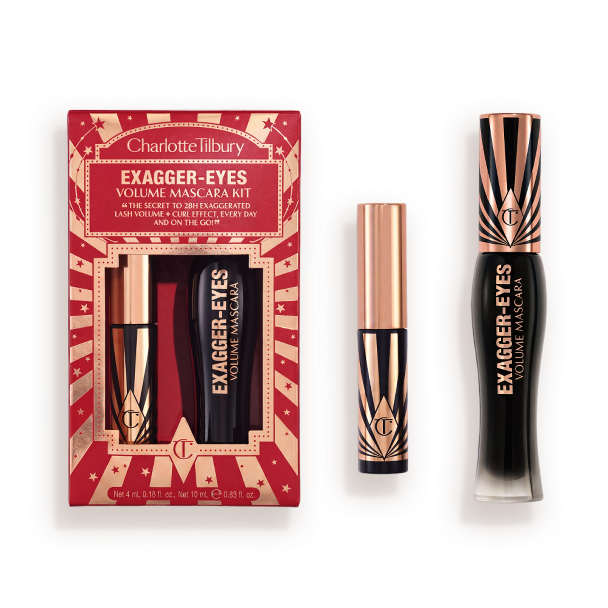 Exagger-Eyes Volume Mascara Kit Packshot Open