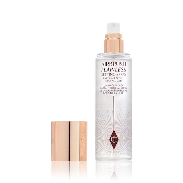 Airbrush Flawless Setting Spray is Charlotte's weightless, makeup-fixing mist that lets you party all night and stay all day