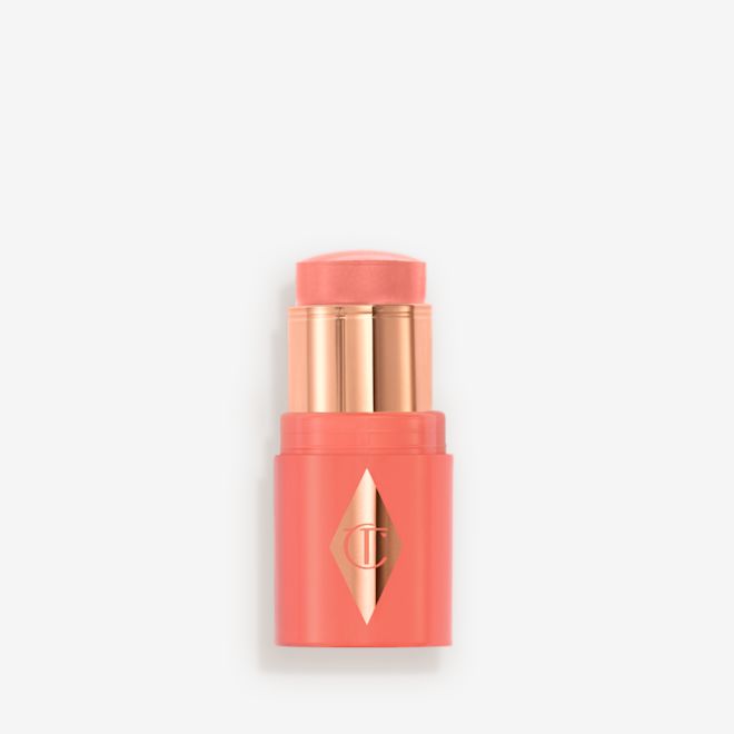 Mini Unreal Blush Healthy Glow Stick - Peachy Glow Open Packshot Mini Unreal Blush Healthy Glow Stick - Peachy Glow Open Packshot