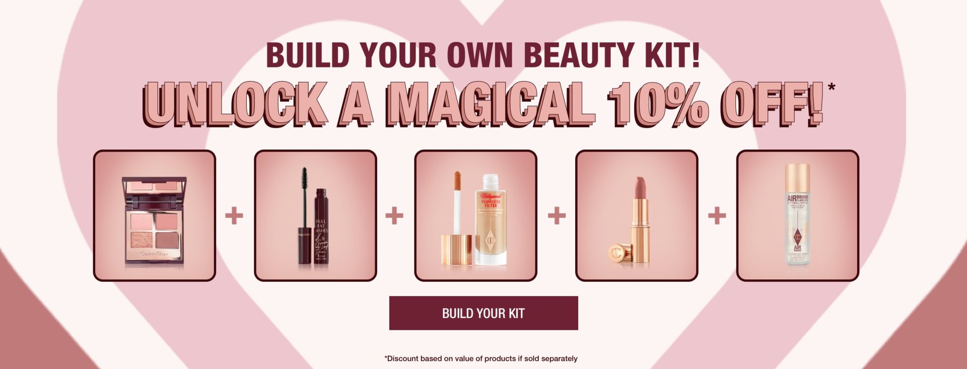 Get 10% off when you create your own beauty kit. Build your kit now. 