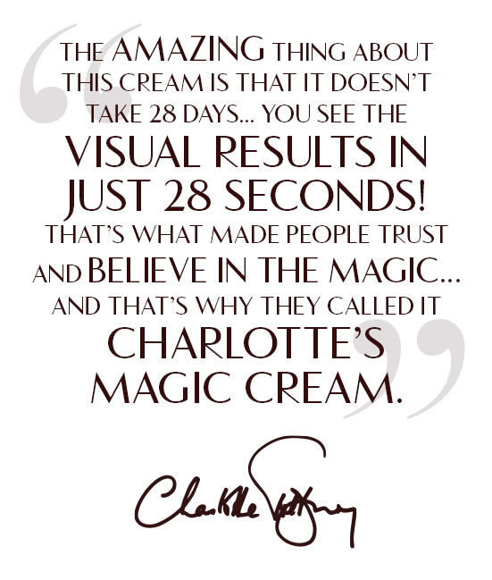 Magic Cream Quote