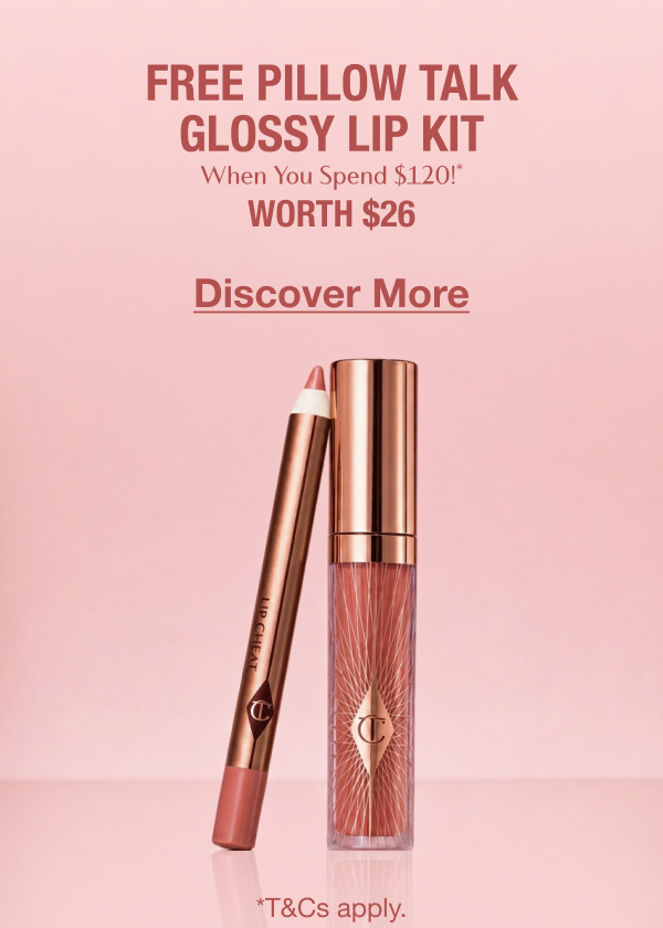 Free Pillow Talk Glossy Lip Kit