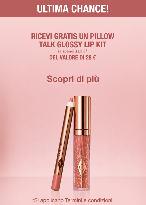 Ricevi gratis un Pillow Talk Glossy Lip Kit