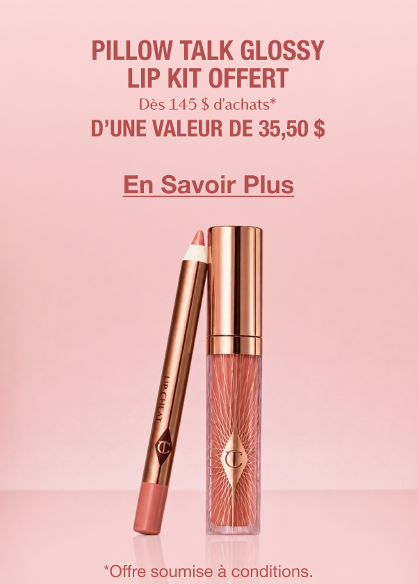 Pillow Talk Glossy Lip Kit offert