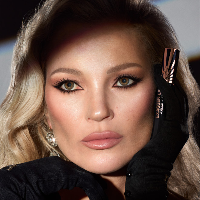 Kate Moss wearing NEW! EXAGGER-EYES VOLUME MASCARA