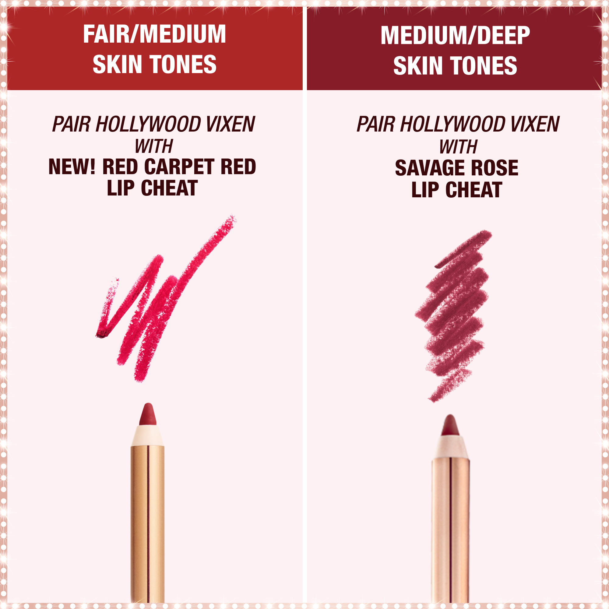 Hollywood Vixen Lipstick - perfect pairing