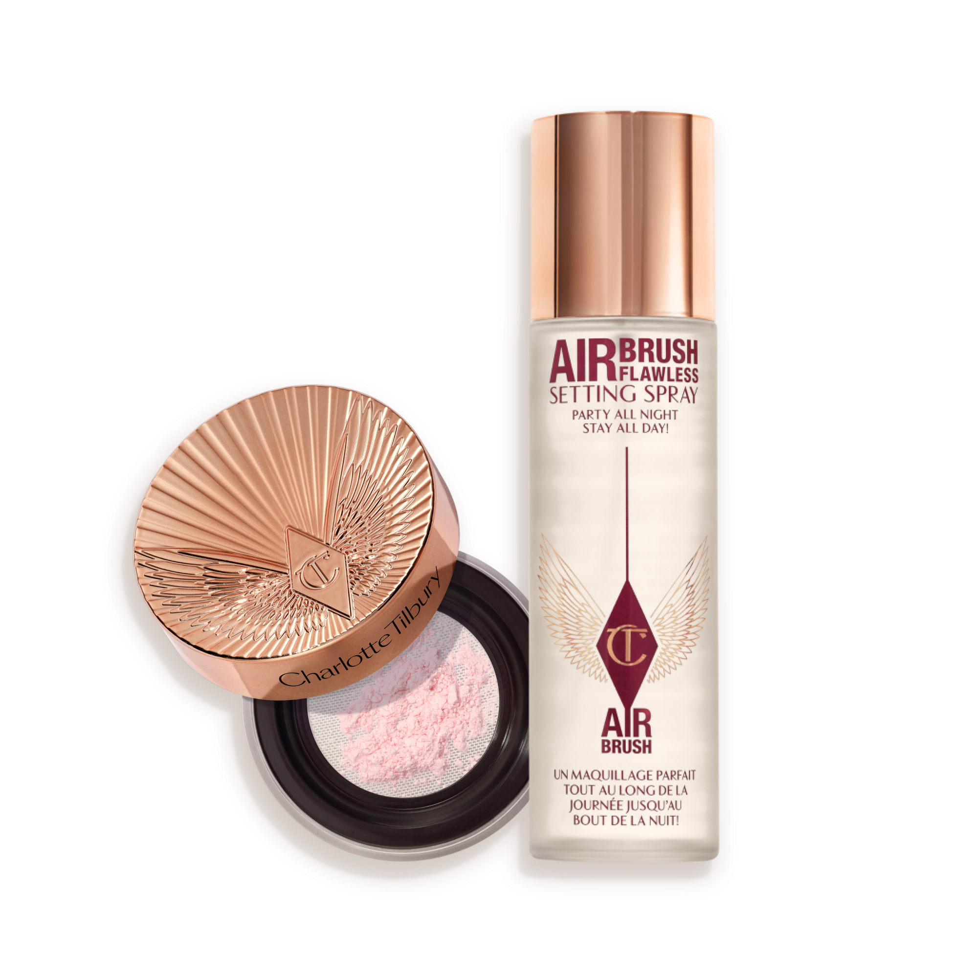 Loose Powder + Setting Spray Bundle 