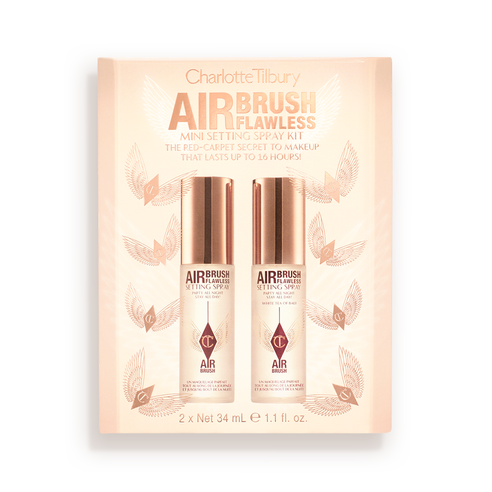 AIRBRUSH FLAWLESS MINI SETTING SPRAY KIT-BOX-BUNDLE packshot