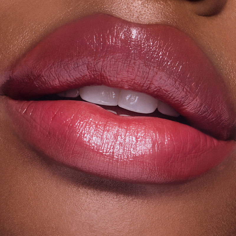 Cherry Talk red lipstick for dark skin