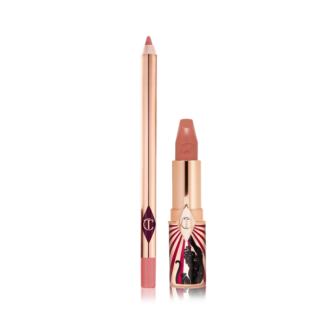 Luscious Lip Slick Angel Alessandra lipstick and lip liner 