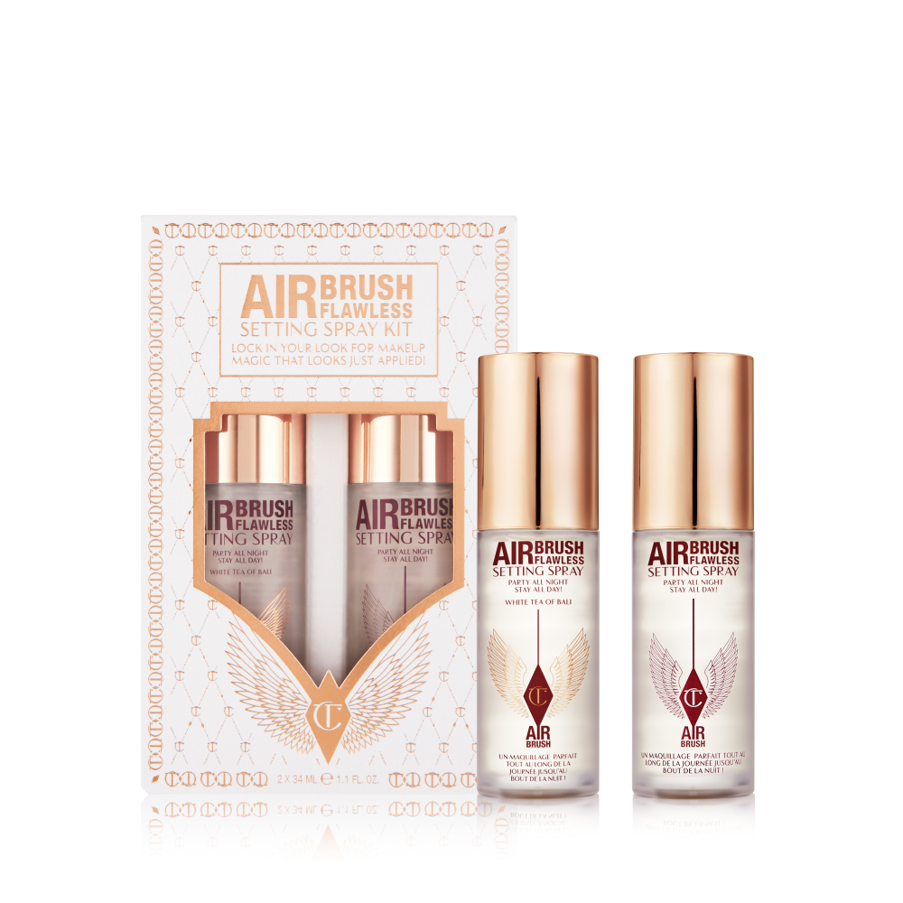 Airbrush Flawless Setting Spray Duo Gift Set | Charlotte Tilbury