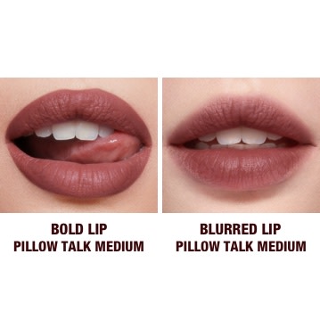Pillow Talk Medium Liquid Lipstick: Airbrush Flawless Lip Blur | Charlotte Tilbury