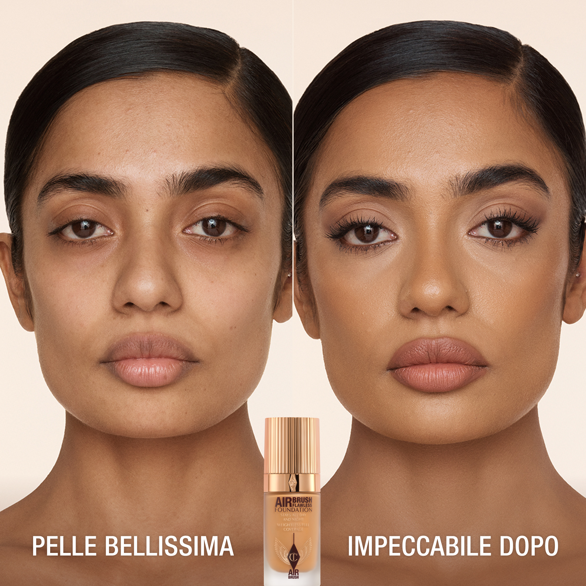 AIRBRUSH FLAWLESS FOUNDATION PRIMA E DOPO 9 Neutral