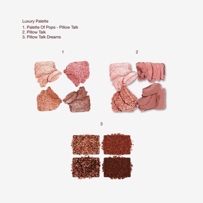 Luxury palette trio Swatches Luxury palette trio Swatches