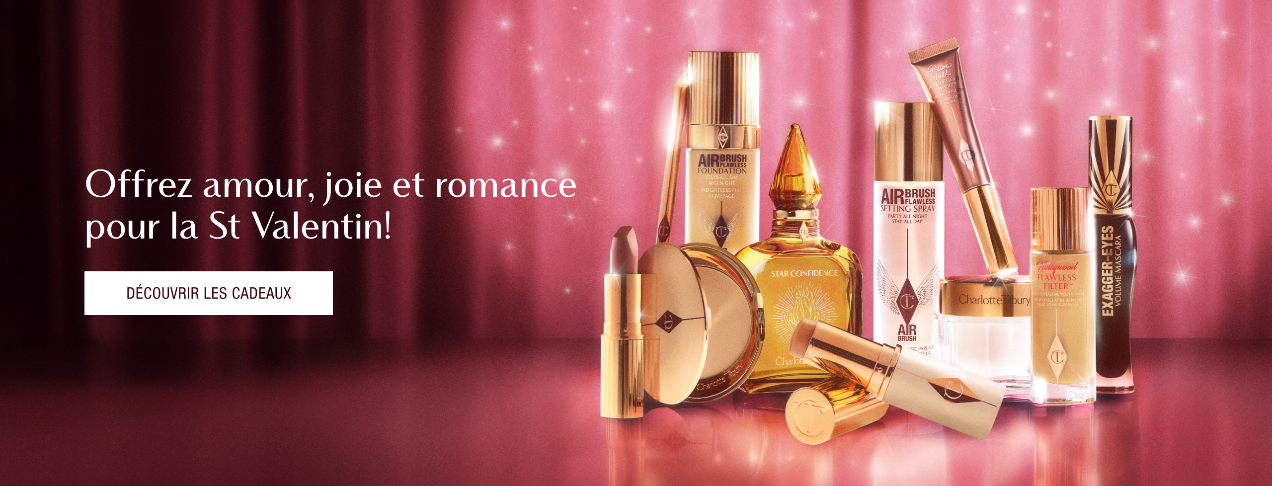 Offrez amour, joie et romance pour la St Valentin!  <DÉCOUVRIR LES CADEAUX>